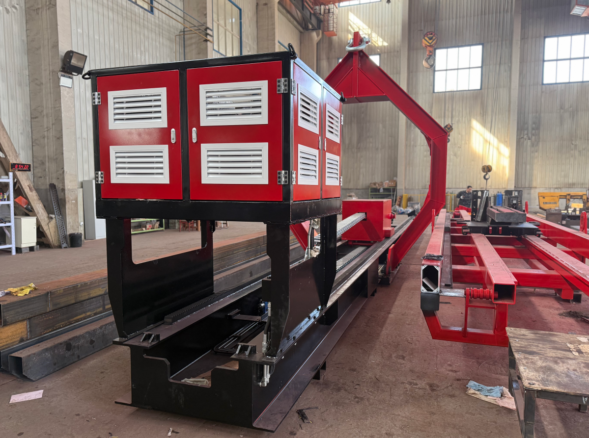JCD100T diesel tube bundle extractor